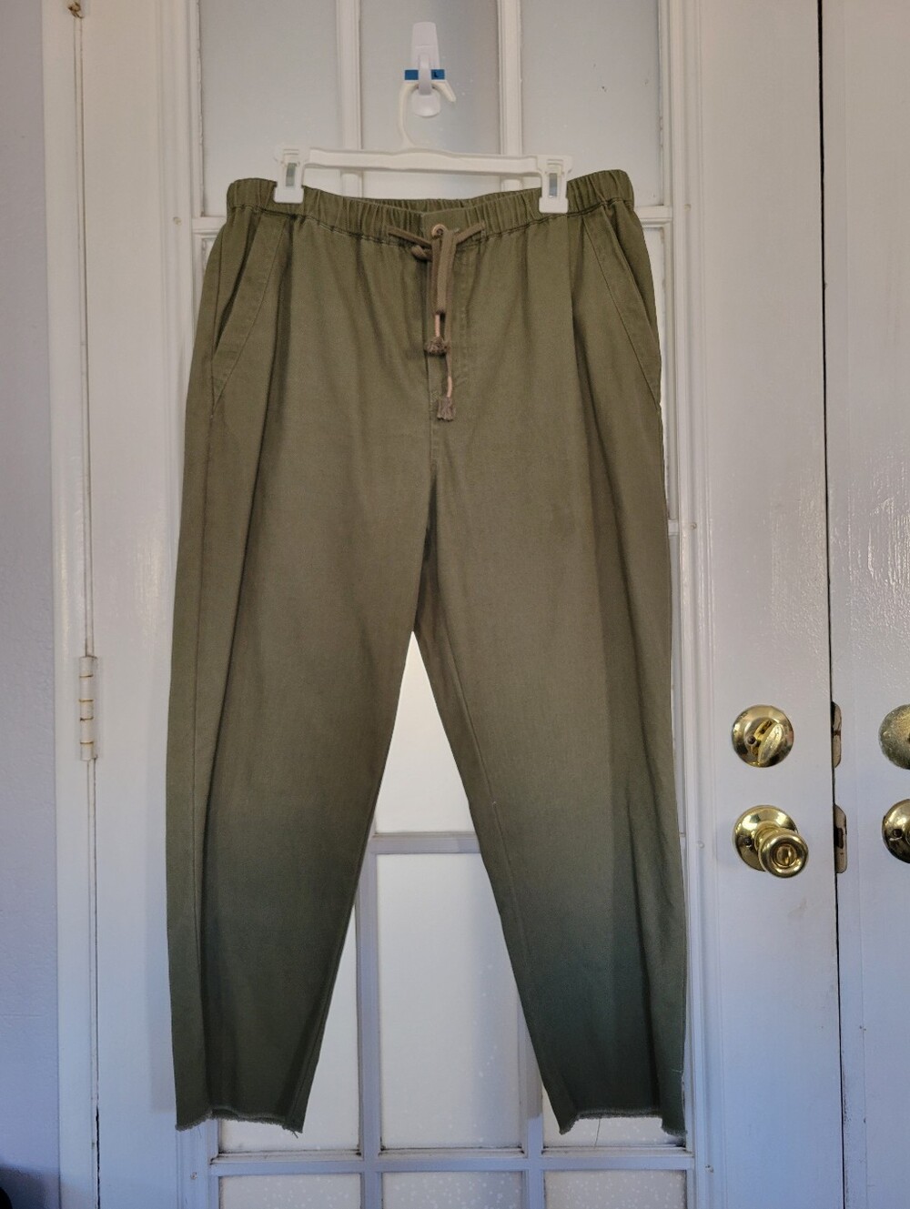 O'Neil Olive Green Men’s Drawstring Pants
